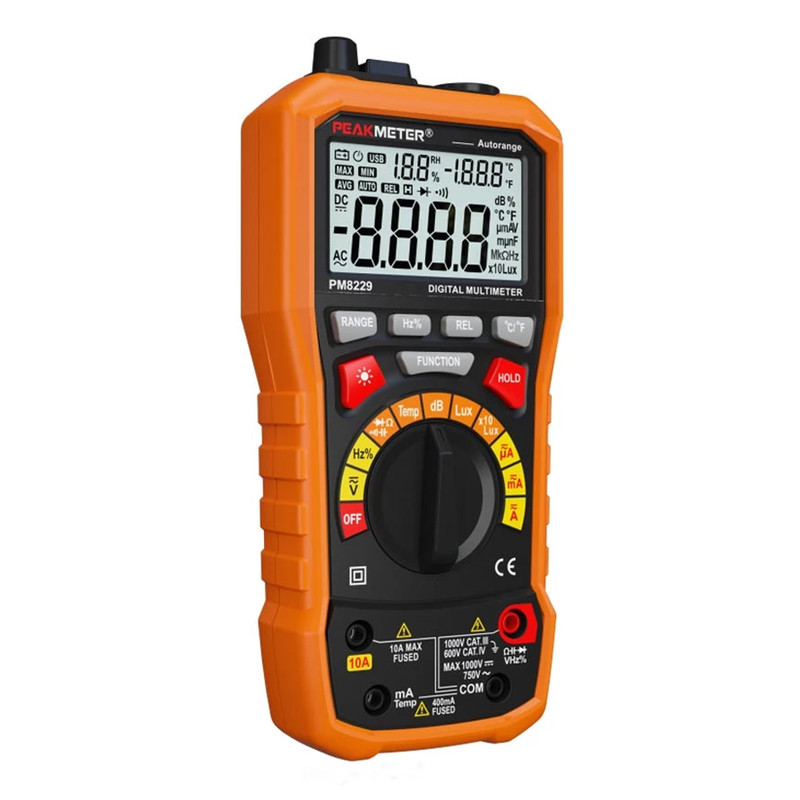 مولتی متر دیجیتال پیک متر مدل PM8229 مولتی متر دیجیتال پیک متر مدل PM8229