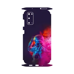 MAHOOT Smoke Rainbow Digital Art 1-FullSkin Cover Sticker for Samsung Galaxy S20