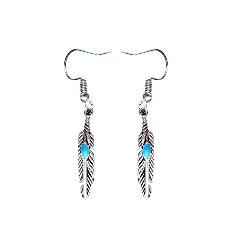 گوشواره دخترانه طرح پر کد 03 گوشواره دخترانه طرح پر کد 03