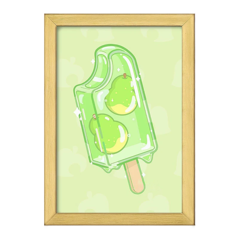 تابلو خندالو طرح بازی انیمال کراسینگ (Animal Crossing) کد 32686