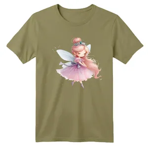 تی شرت آستین کوتاه بچگانه مدل دخترک کد 4