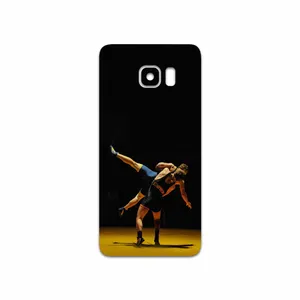 MAHOOT Wrestling Cover Sticker for Samsung Galaxy S6 Edge