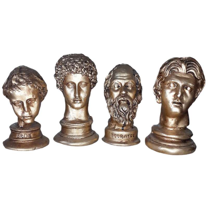 ممجسمه مدل مشاهیر طرح قدیمی کد 13 مجموعه چهار عددی