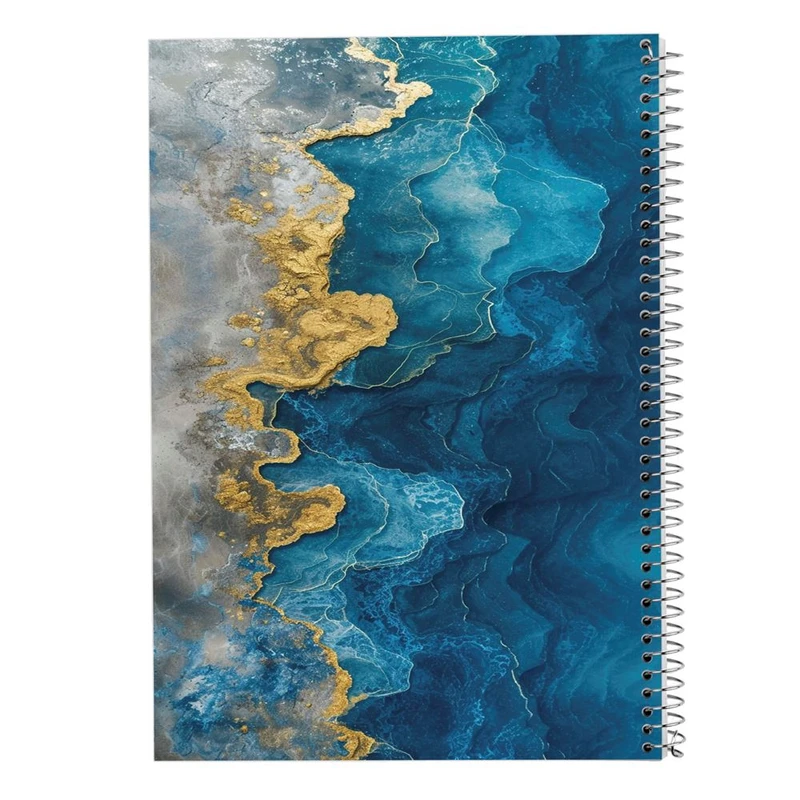 دفتر لیست خرید 50 برگ مدوپد مدل انتزاعی کد DF17485