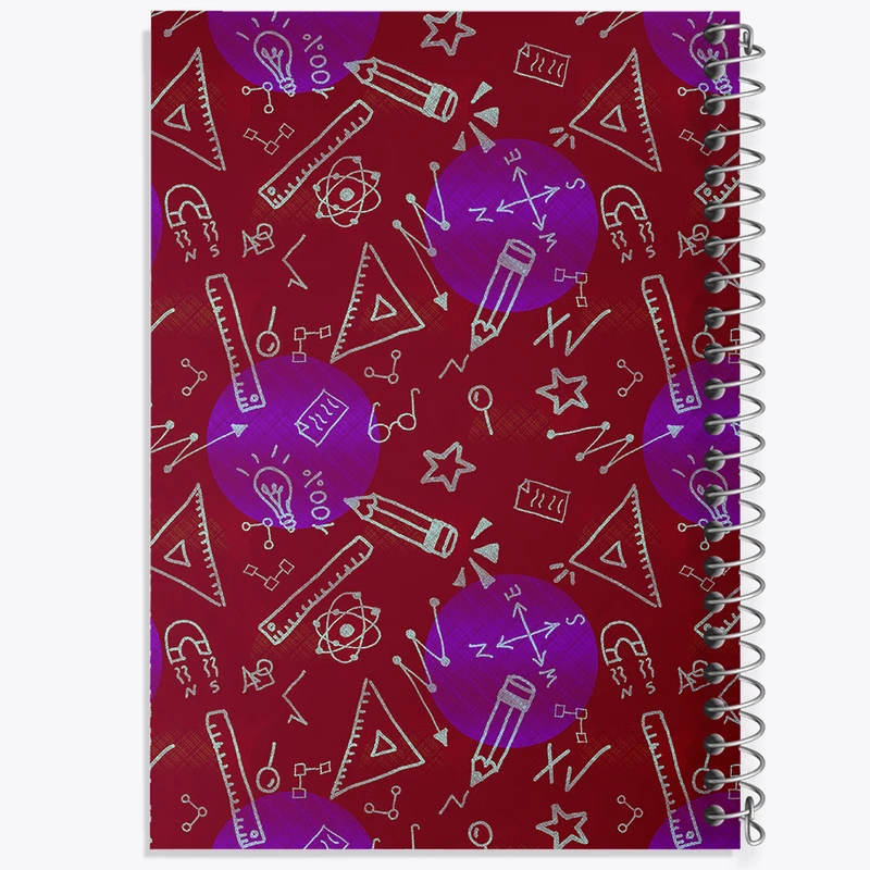 دفتر نقاشی 50 برگ خندالو طرح ریاضی کد N1140