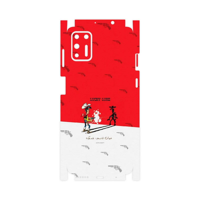 برچسب پوششی ماهوت مدل Lucky Luke-FullSkin مناسب برای گوشی موبایل موتورولا Moto G9 Plus