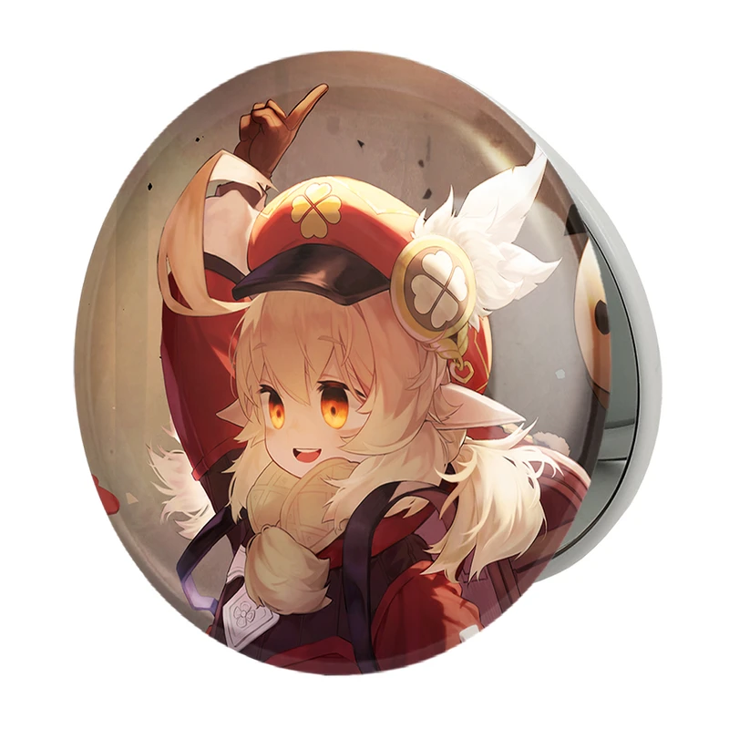 آینه جیبی خندالو طرح بازی گنشین ایمپکت Genshin Impact مدل تاشو کد 24546 