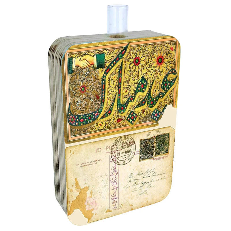 گلدان دکوری طرح دو رو مدل نوروز ایرانی کد FPW235