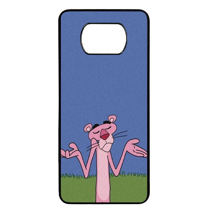 کاور گالری وبفر طرح پلنگ صورتی مناسب برای گوشی موبایل شیائومی poco x3 pro