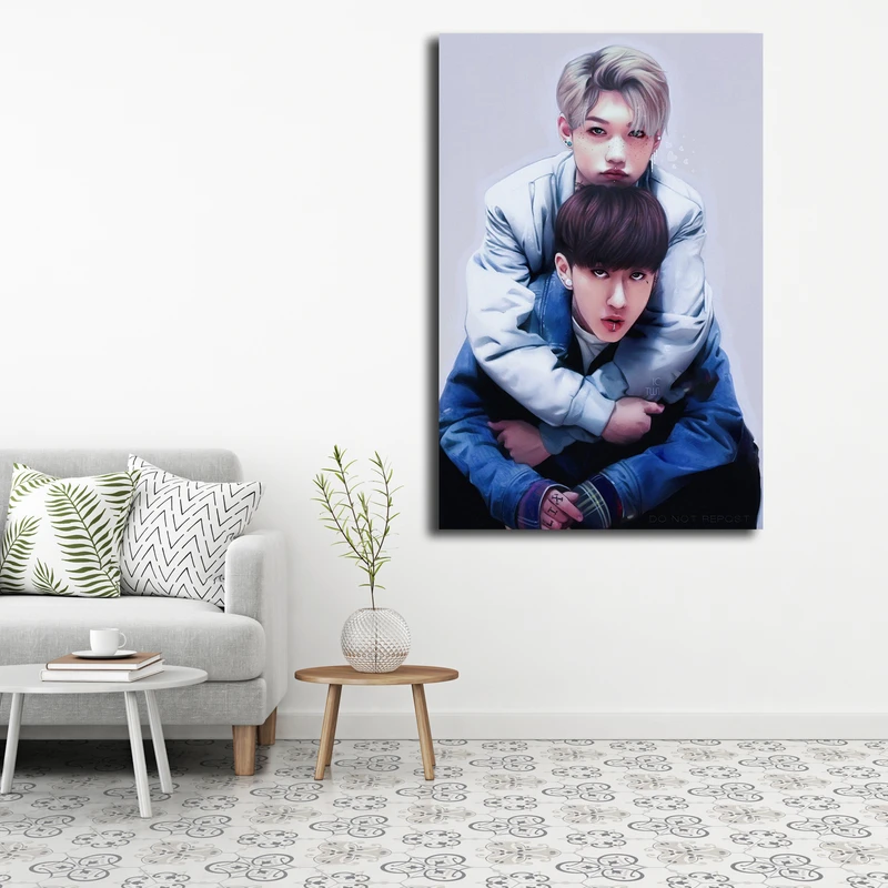 تابلو شاسی مدل stray kids fanart کد 9