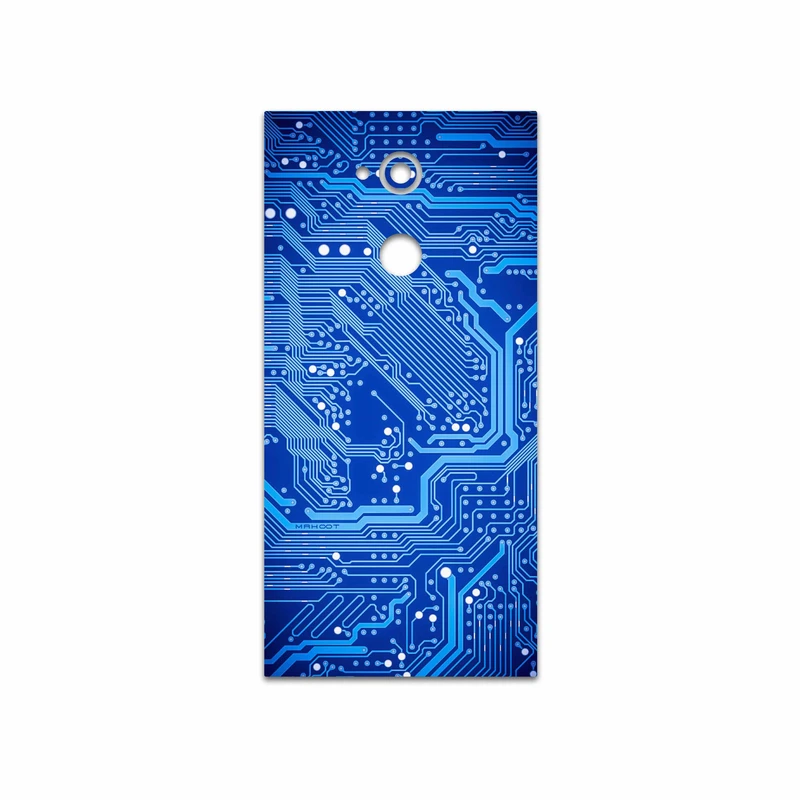 برچسب پوششی ماهوت مدل Blue Printed Circuit Board مناسب برای گوشی موبایل سونی Xperia XA2 Ultra