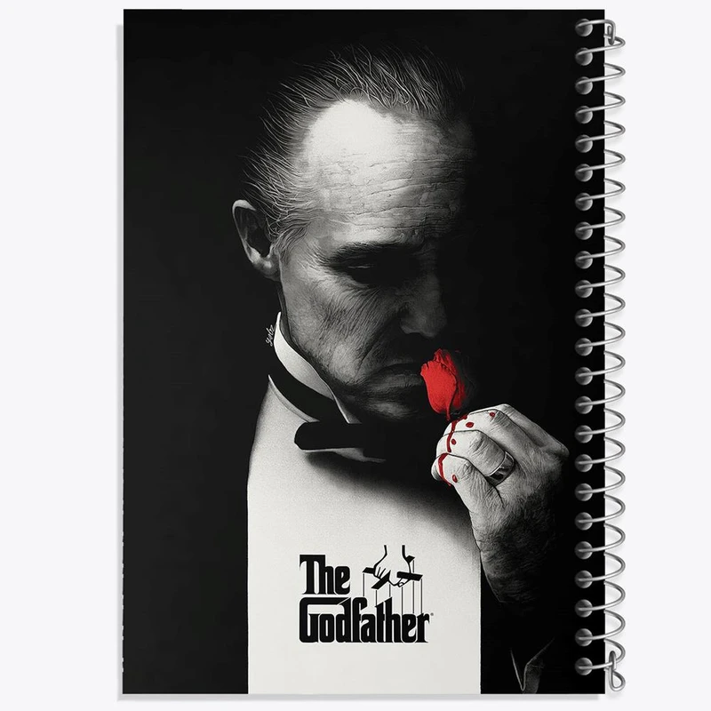 دفتر مشق 100 برگ خندالو طرح پدرخوانده The Godfather کد 10146