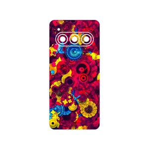 MAHOOT Vector Flower Garden Digital Art Cover Sticker for Daria Bond II 5G