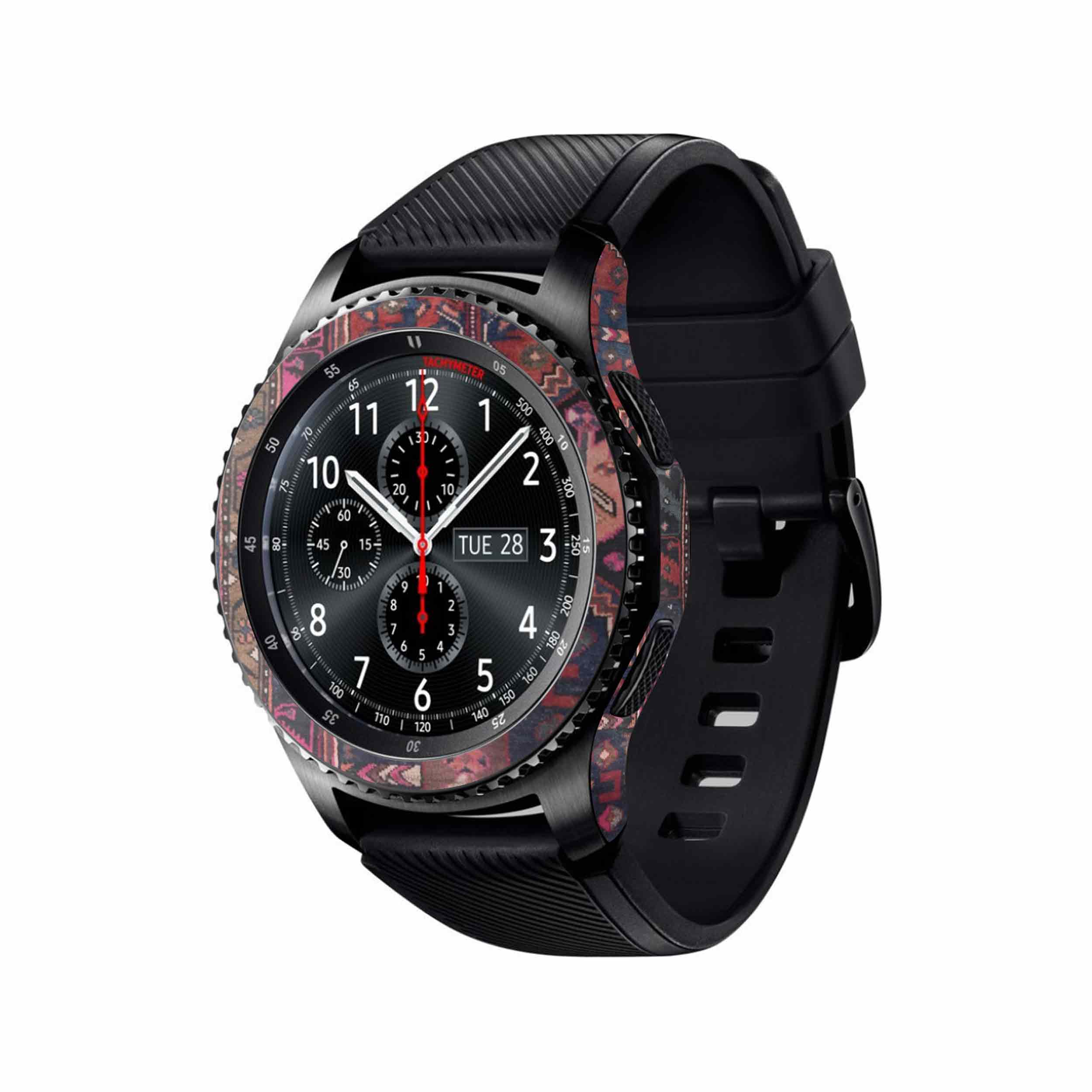 برچسب ماهوت طرح Rug مناسب برای ساعت هوشمند سامسونگ Galaxy Gear S3 Frontier