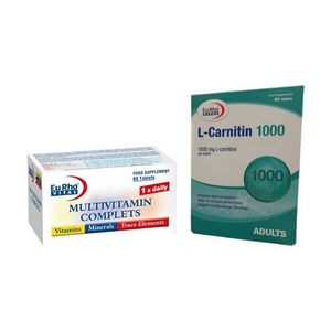نقد و بررسی قرص ال کارنیتین 1000 به همراه مولتی ویتامین کتامپلیت یوروویتال بسته 60 عددی توسط خریداران