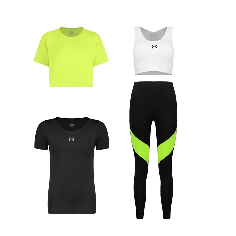 ست چهار تکه لباس ورزشی زنانه مدل 1401-1801-7101-56