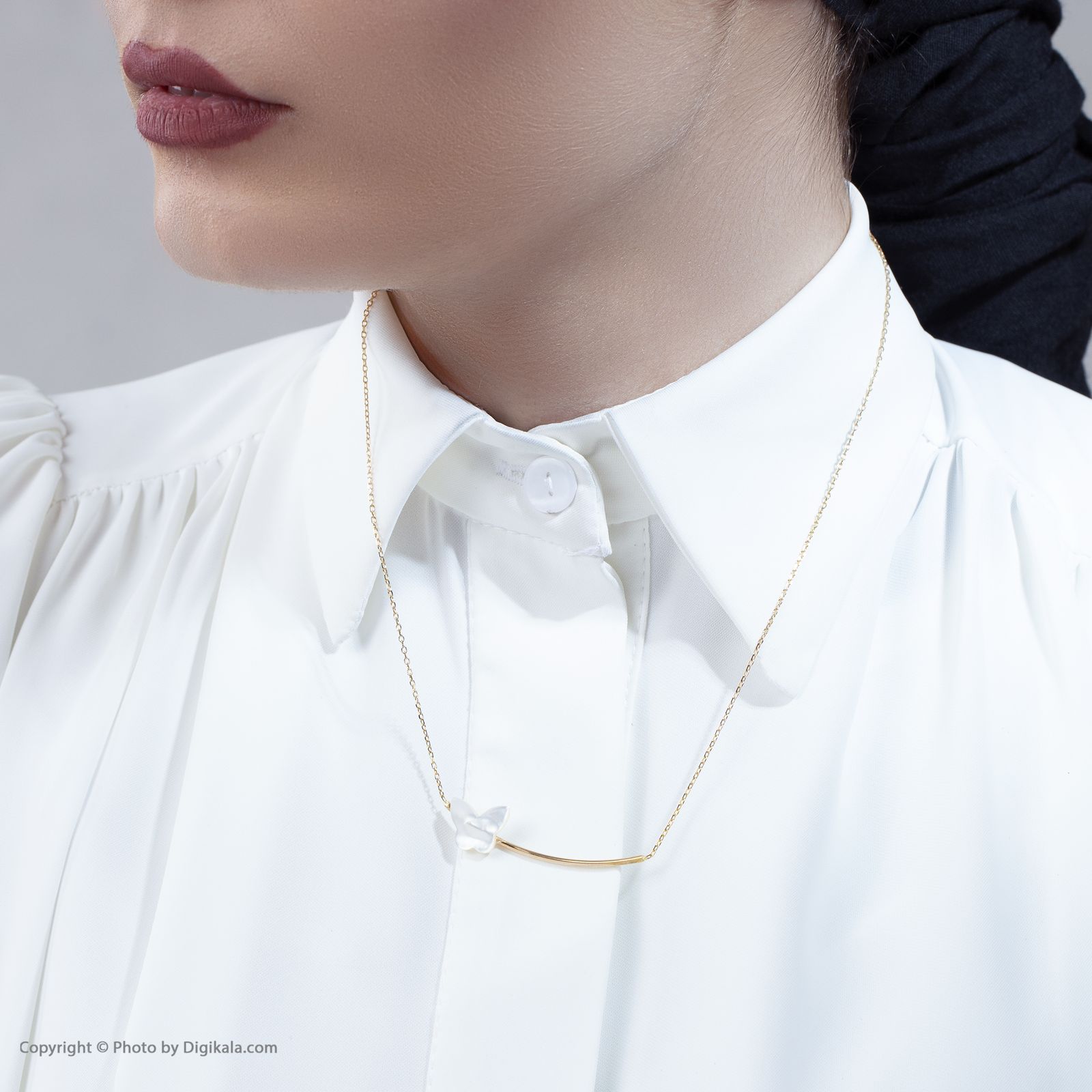 گردنبند طلا 18 عیار زنانه مایا ماهک مدل MM1276 -  - 5