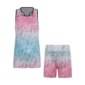 ست تاپ و شلوارک ورزشی زنانه مدل استایل کد Mhr-15