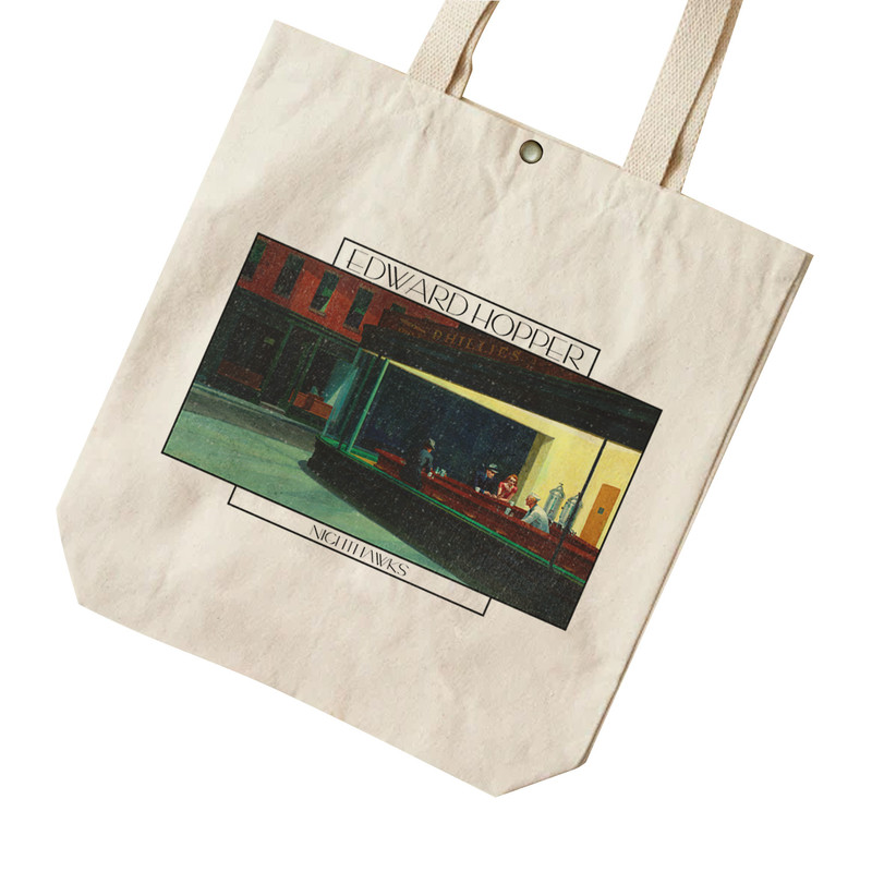 ساک خرید ترمه طراحان ایده مدل پیاده روی های شبانه از هاپر کد art0532 - S