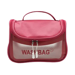 کیف لوازم آرایش زنانه سیی 1966 مدل واش بگ صندوقی طلقی کد 1943