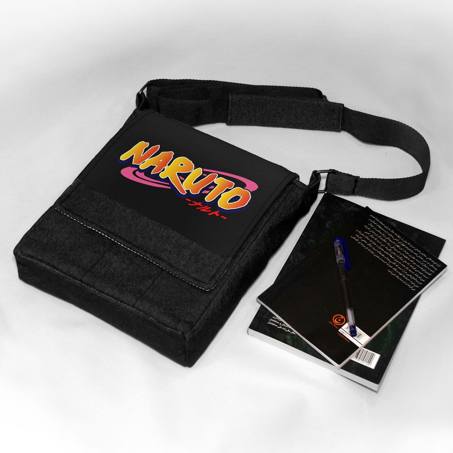 کیف رودوشی چی چاپ طرح انیمه ناروتو کد Naruto 65451 - - 3
