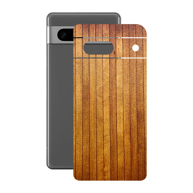 برچسب پوششی ریمکس مدل Leth طرح چوب مناسب برای گوشی موبایل گوگل Pixel 7a