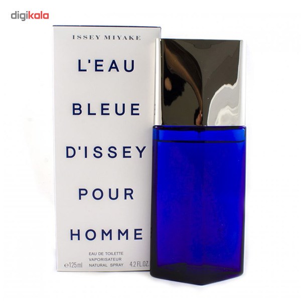 ادو تویلت مردانه ایسی میاک مدل Le Eau Bleue De Issey Pour Homme حجم 125 میلی لیتر