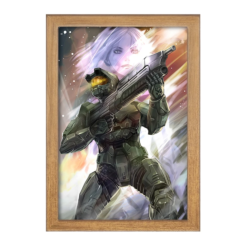 تابلو خندالو مدل بازی هیلو (Halo) کد 31503