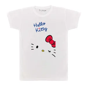 تی شرت بچگانه پرمانه طرح Kitty کد pmt.2421