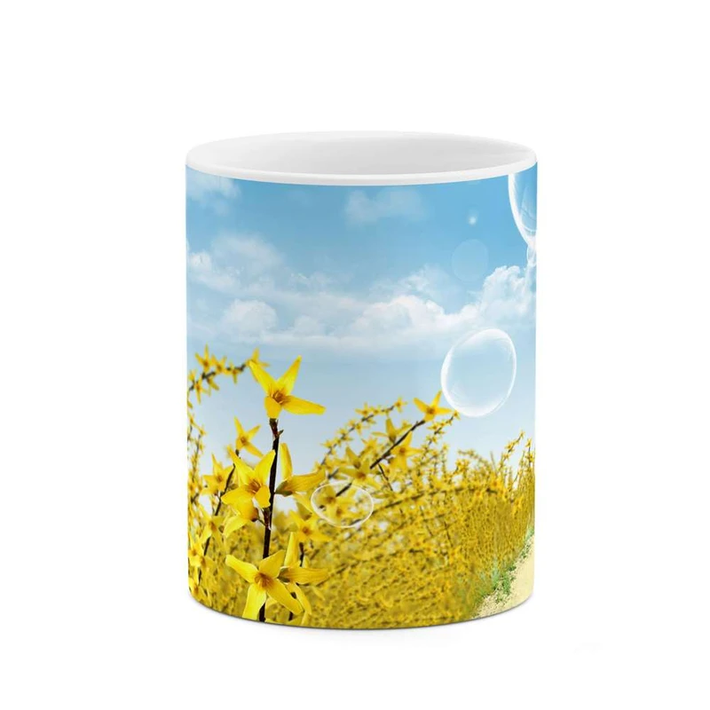 ماگ کاکتی مدل گل کد mgh12010