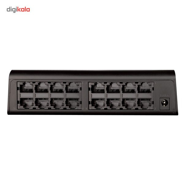 سوییچ 16 پورت غیر مدیریتی و مگابیتی دی-لینک مدل DES-1016A