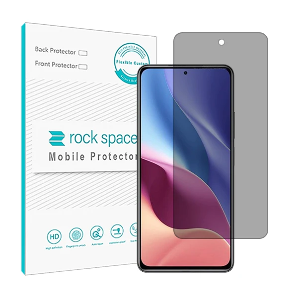 محافظ صفحه نمایش پرایوسی راک اسپیس مدل HyPRV مناسب برای گوشی موبایل شیائومی +Redmi K40 Pro