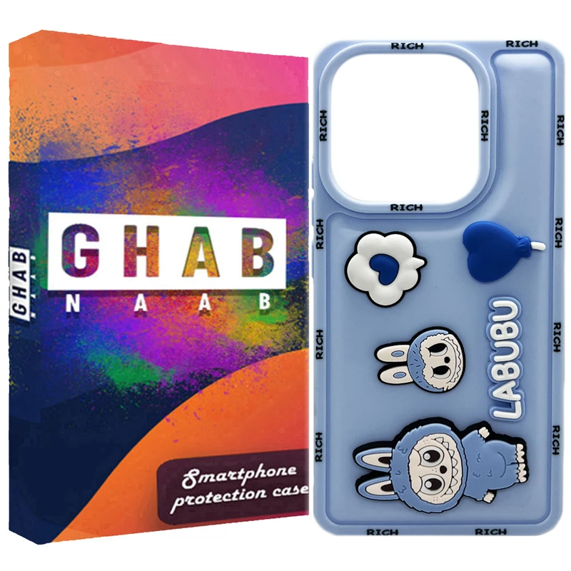 کاور قاب ناب طرح فانتزی دخترانه مدل Labubu مناسب برای گوشی موبایل شیائومی Redmi Note 14 4G