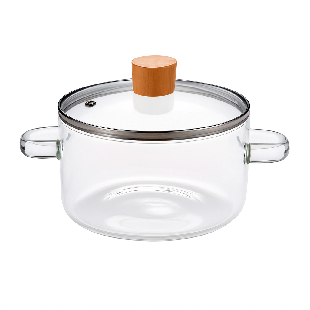 قابلمه پیرکس مدل  شعله مستقیم  کد 2.5L سایز 20