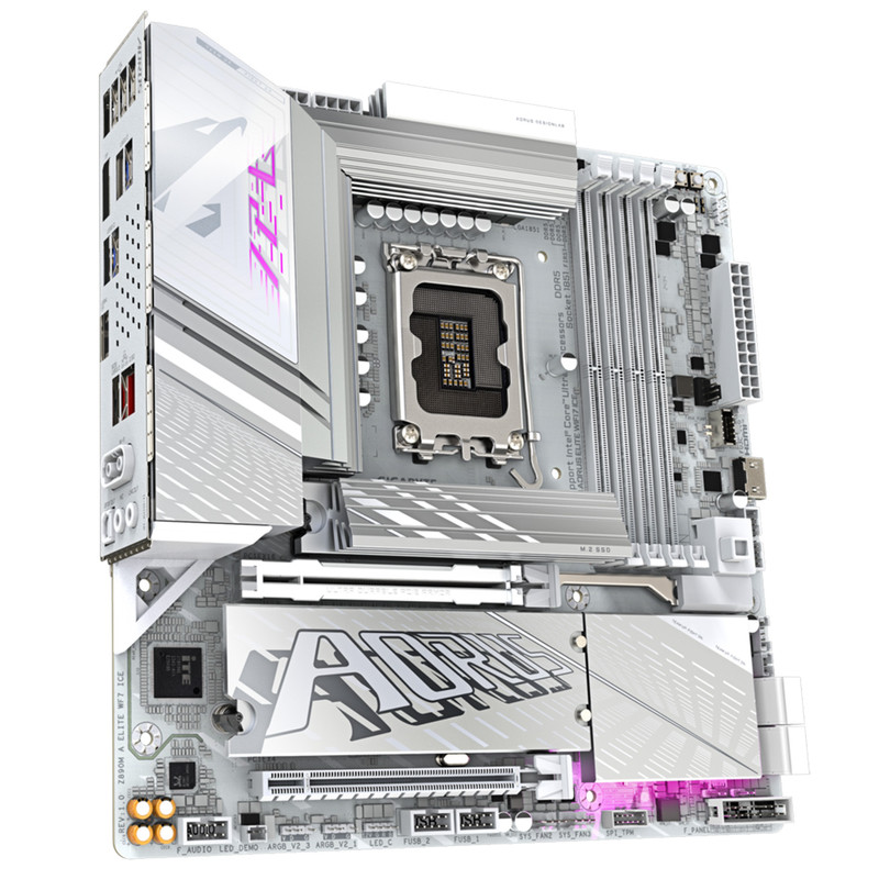 مادربرد گیگابایت مدل Z890M AORUS ELITE WIFI7 ICE