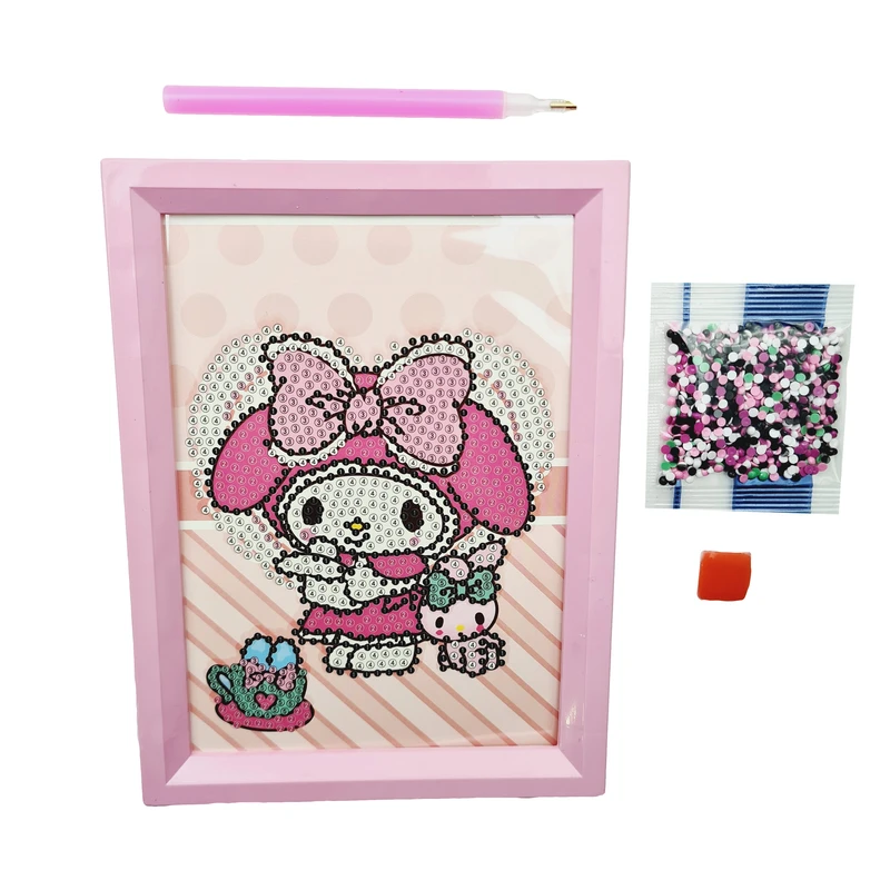 بازی آموزشی مدل ساخت تابلو نقاشی الماسی طرح سانریو A168-H3