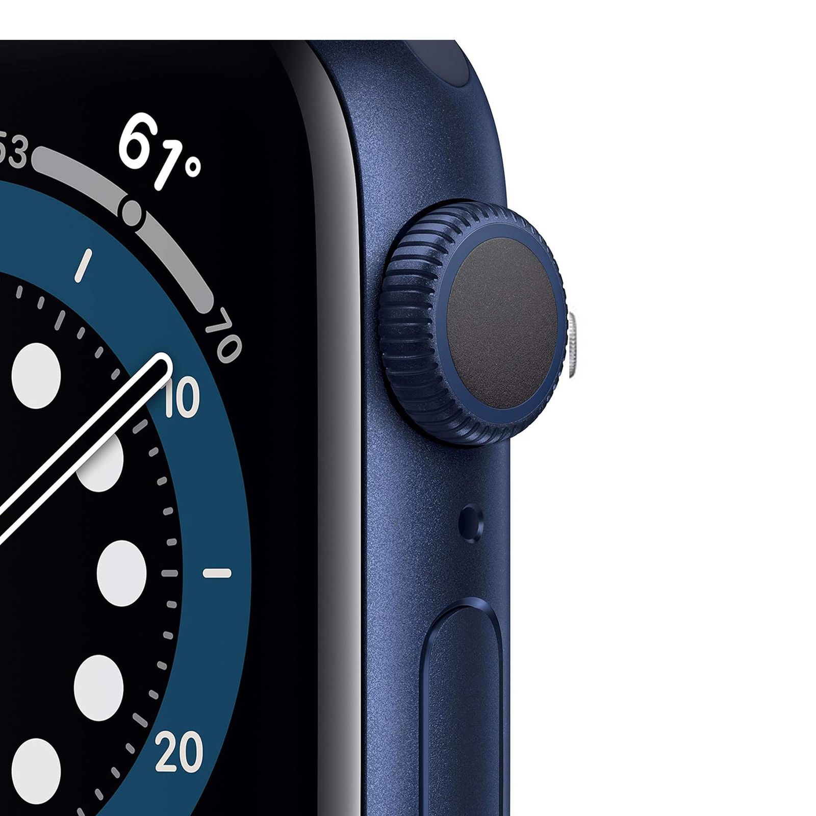 ساعت هوشمند اپل واچ سری 6 مدل 40mm Aluminum Case with  Sport silicone Band -  - 14