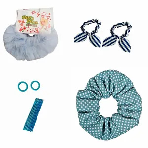 زیور آلات مو دخترانه مدل 07 بسته 5 عددی