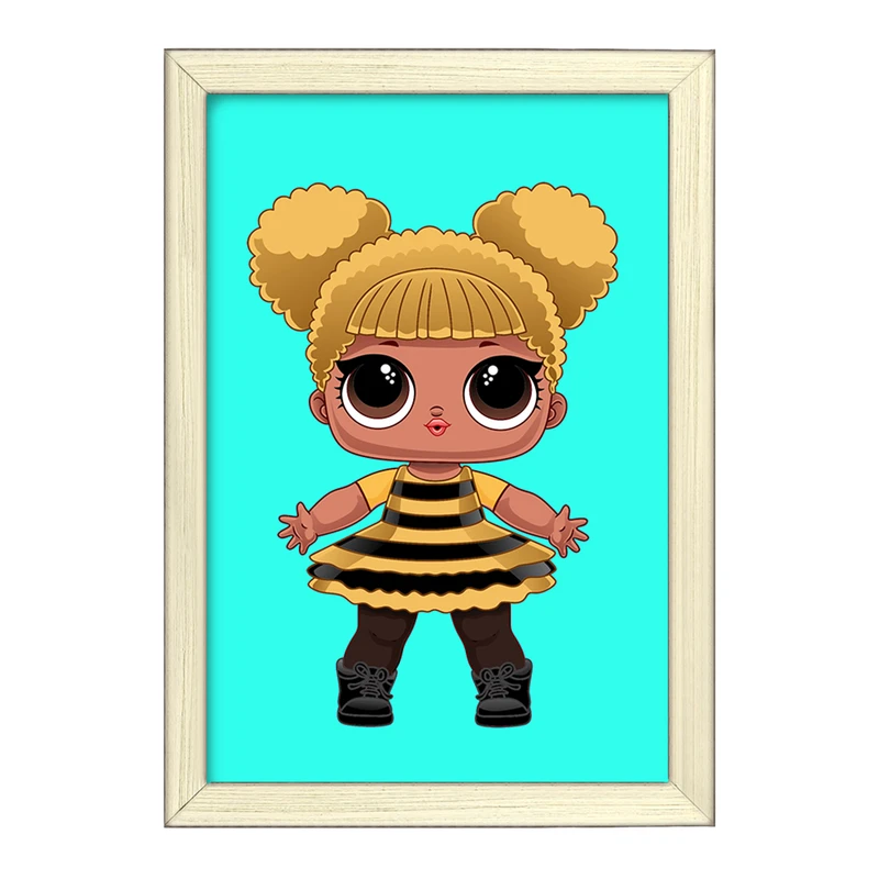 تابلو خندالو طرح عروسک ال او ال LOL کد 27871