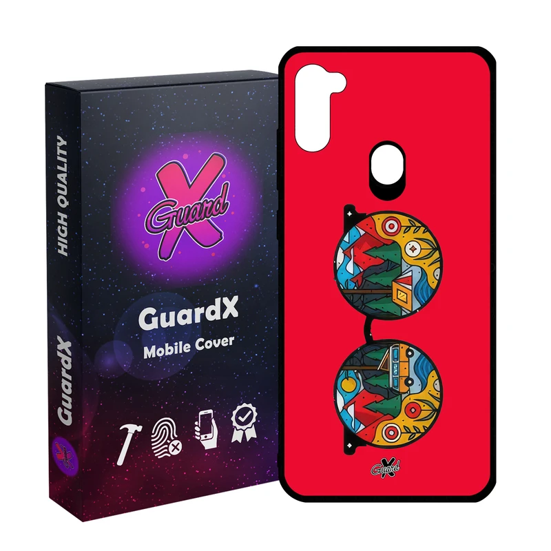 کاور گارد ایکس طرح عینک مدل Glass10638 مناسب برای گوشی موبایل سامسونگ Galaxy A11/M11