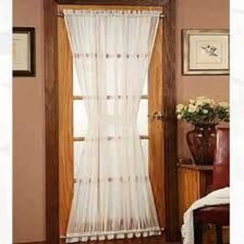 میله پرده مدل پشت دری کد 02 طول 90 سانتی متر بسته دو عددی