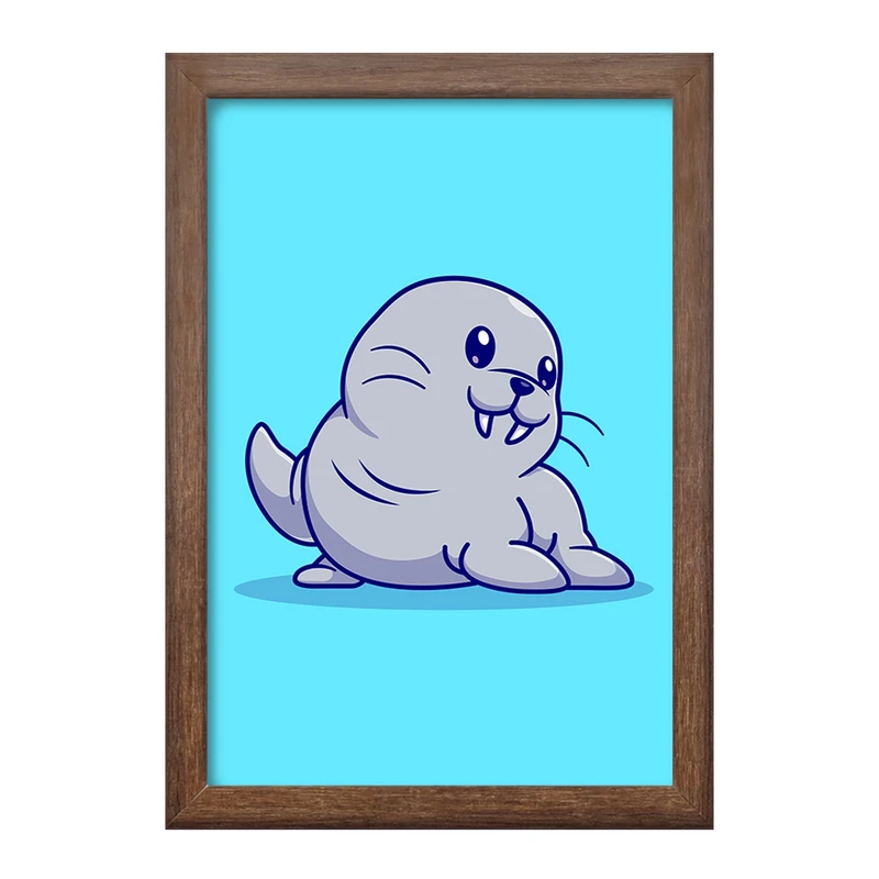 تابلو خندالو طرح حیوانات بامزه فک کد 29670