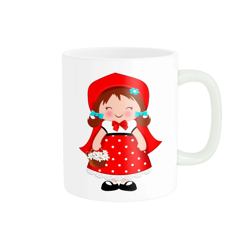 ماگ پاد آفرین مدل دختر بچه کد DKC56