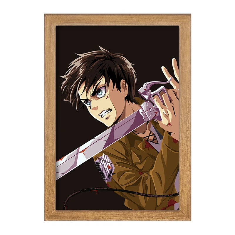 تابلو خندالو مدل ارن یگر انیمه اتک آن تایتان Attack on Titan  کد 10968