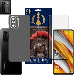 Infinity PRO MAX Cover Sticker For XIAOMI POCO F3 with Screen and Lens Protector