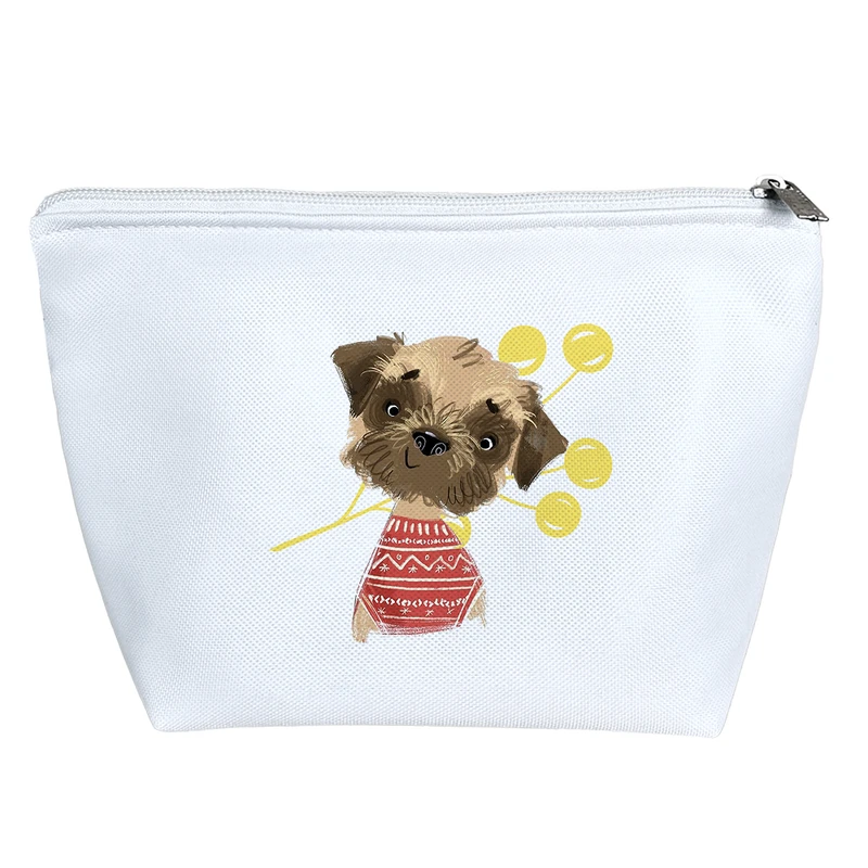 کیف لوازم آرایش دخترانه خندالو مدل گربه عاشق کد 2510