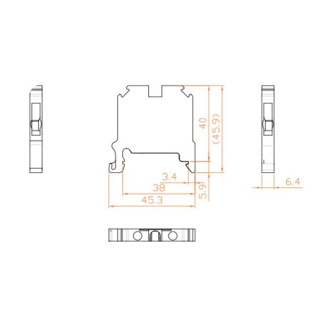 ترمینال رعد مدل RPT4 بسته 100 عددی