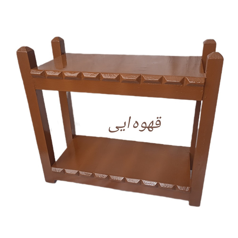 شلف رومیزی مدل SA-45-40-20 چوبی