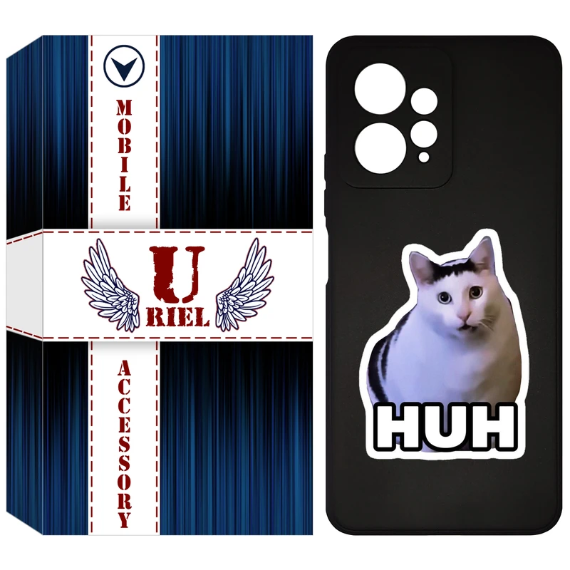 کاور یوریل مدل KSH کد 85 طرح HUH مناسب برای گوشی موبایل شیائومی Redmi Note 12 4G