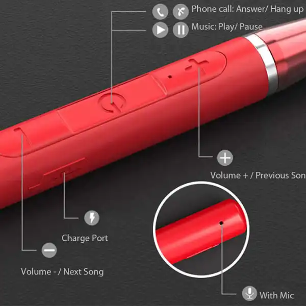 هندزفری بلوتوثی لنوو مدل QE03 Neckband Bluetooth Earphone